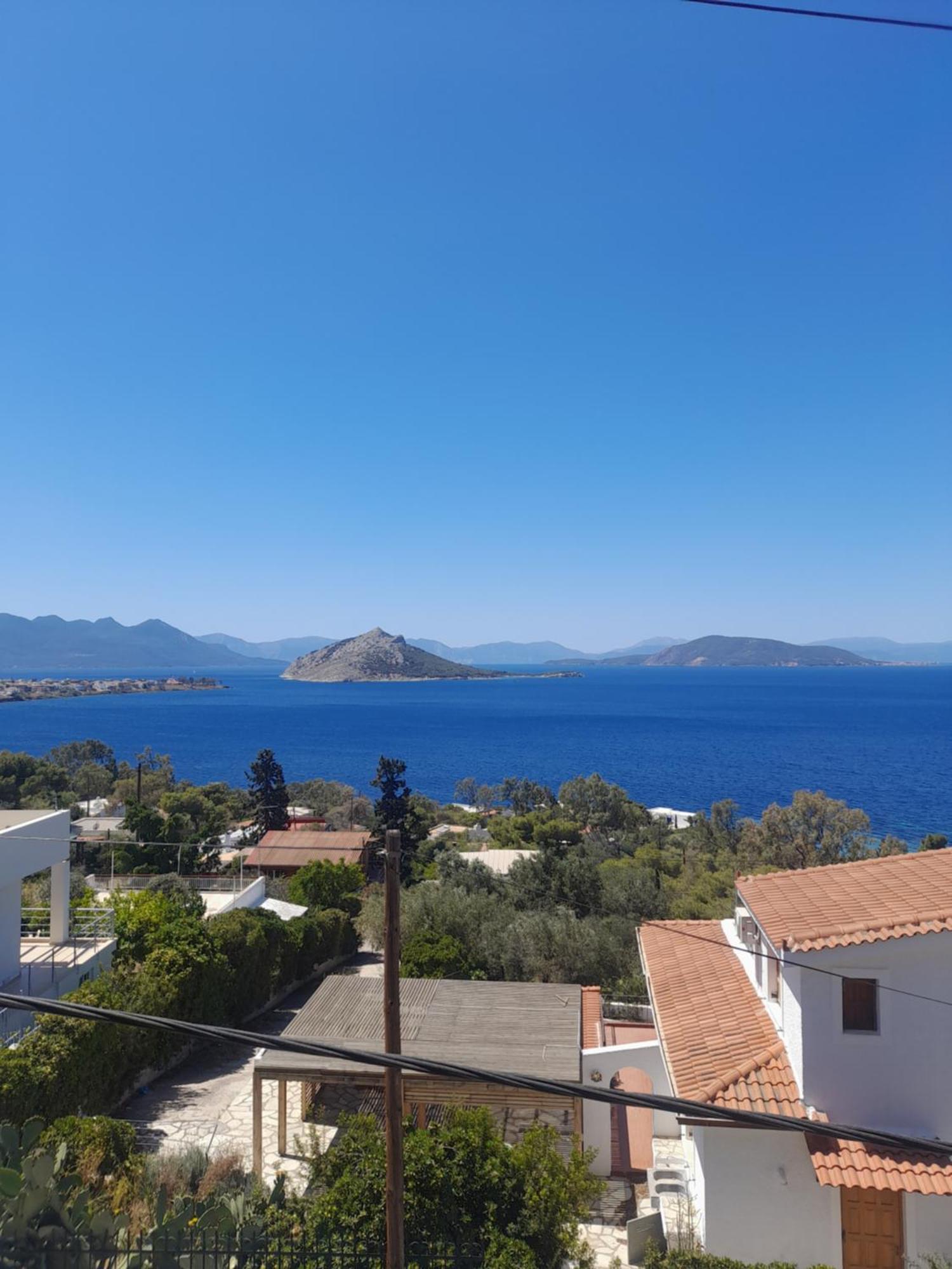 Αίγινα Εξοχική Κατοικία Eginitissa Eksteriør bilde